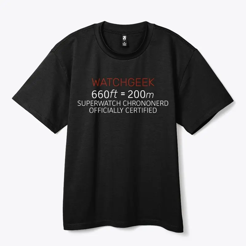 Watch Geek Officially Certified Shirt