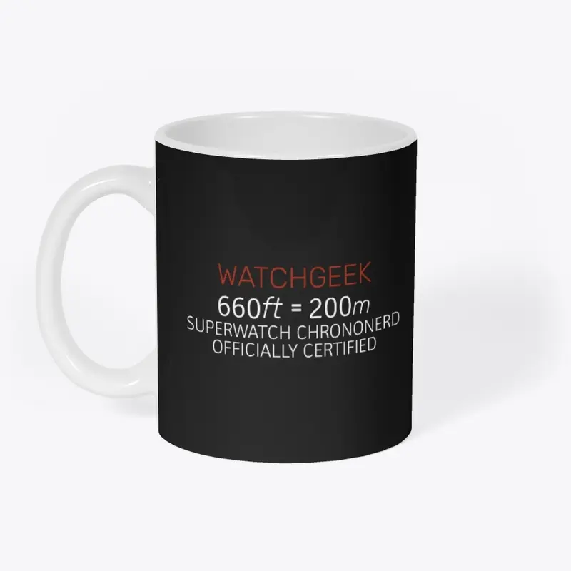 Watch Geek Officially Certified Shirt